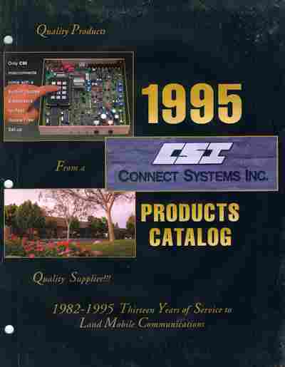 Буклет CSI Connect Systems Inc. 1995, 55-1754, Баград.рф